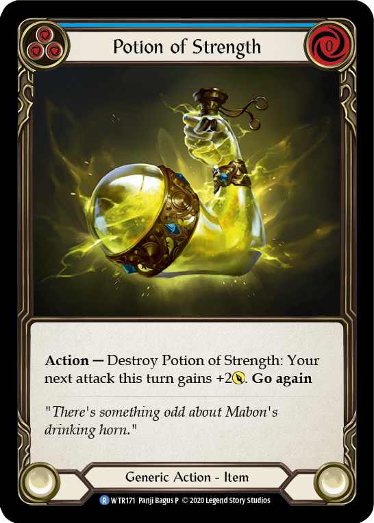 Potion of Strength Rainbow Foil (Unlimited)