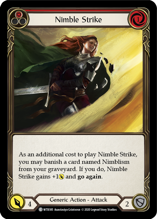 3x Nimble Strike (Red) (Unlimited)