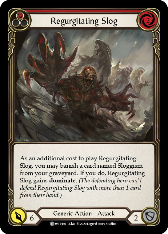 Regurgitating Slog (Red) Rainbow Foil (Unlimited)