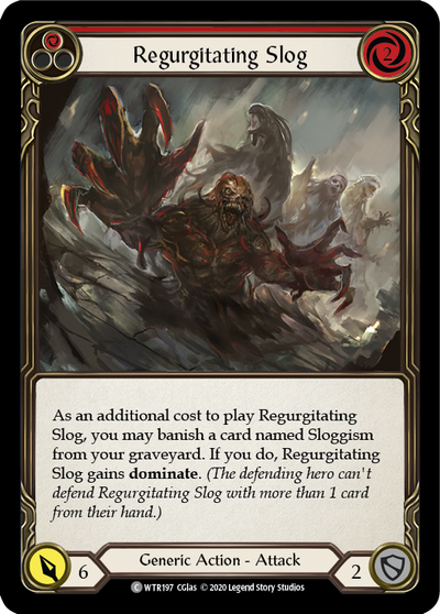 Regurgitating Slog (Red) Rainbow Foil (Unlimited)