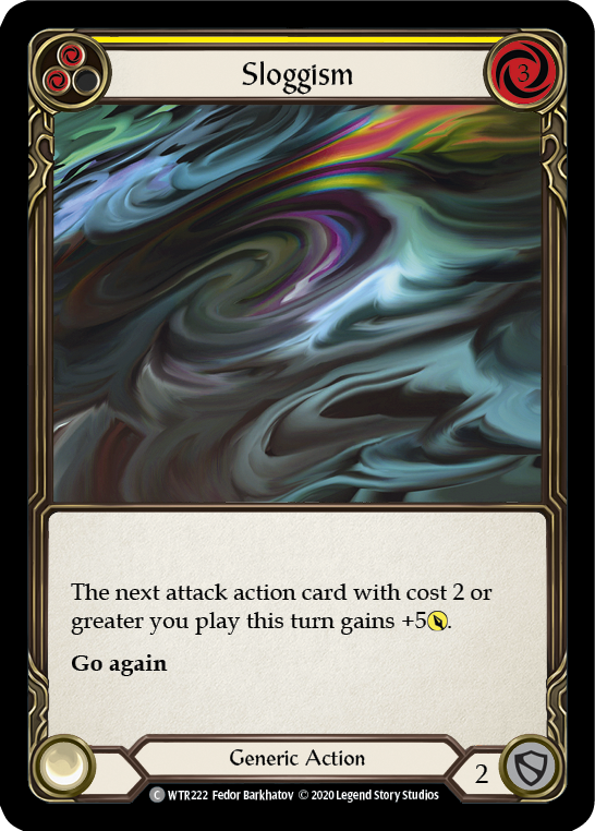 Sloggism (Yellow) Rainbow Foil (Unlimited)