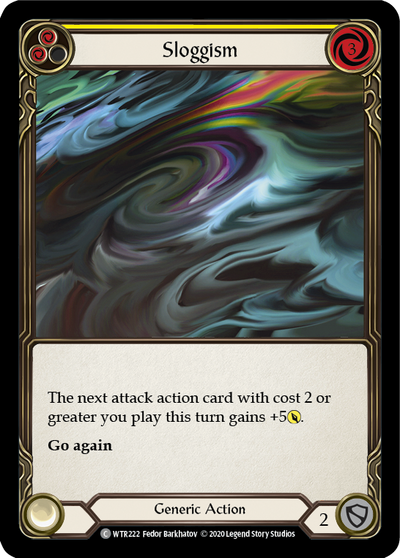 Sloggism (Yellow) Rainbow Foil (Unlimited)