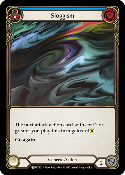 Sloggism (Blue) Rainbow Foil (Unlimited)