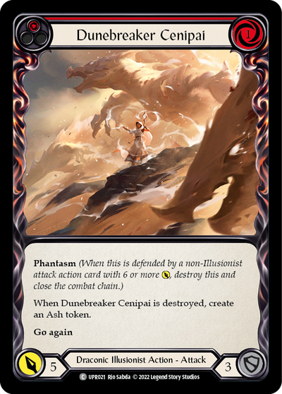 Dunebreaker Cenipai (Red) Rainbow Foil