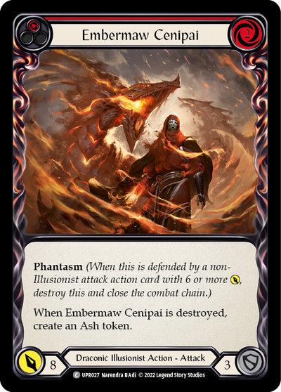 3x Embermaw Cenipai (Red)