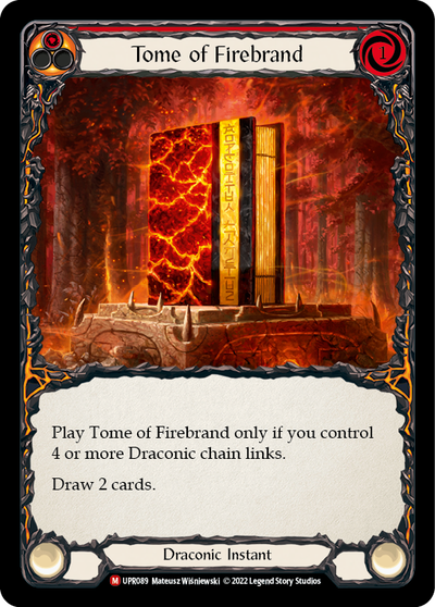 Tome of Firebrand Rainbow Foil