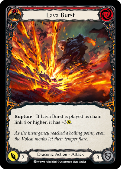 3x Lava Burst