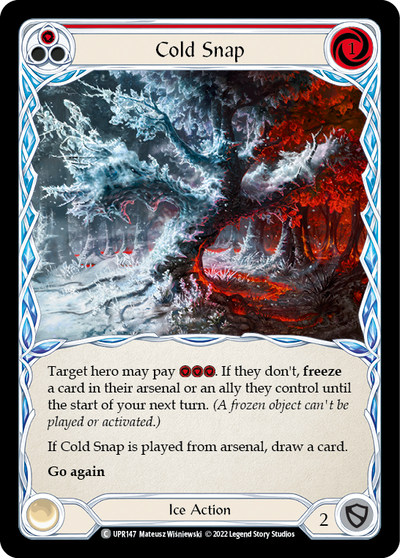 3x Cold Snap (Red)