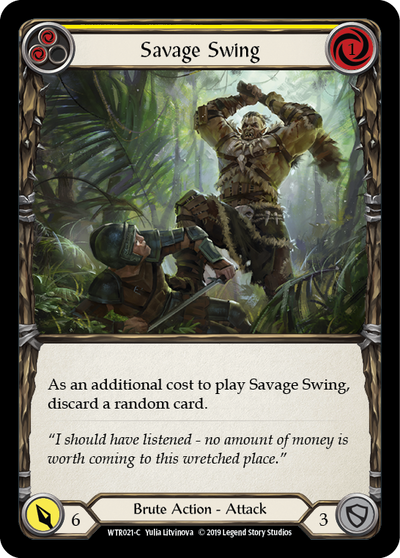 Savage Swing (Yellow) Alpha