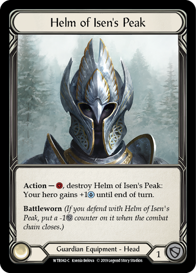 Helm of Isen's Peak Alpha