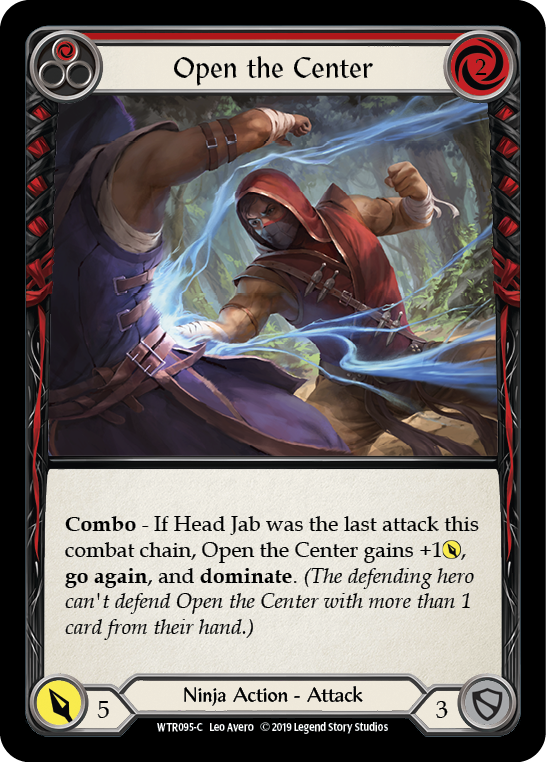 Open the Center (Red) Rainbow Foil Alpha