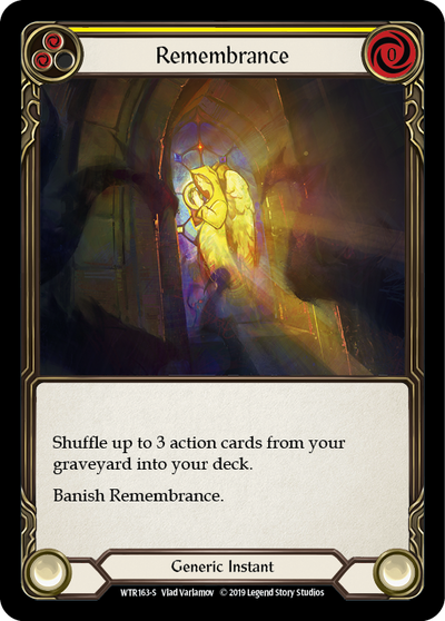 Remembrance Rainbow Foil Alpha