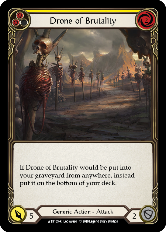 Drone of Brutality (Yellow) Alpha