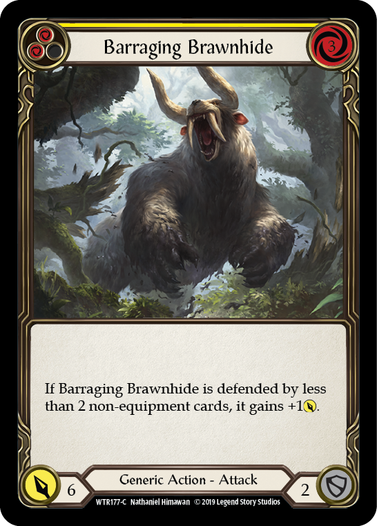 Barraging Brawnhide (Yellow) Alpha