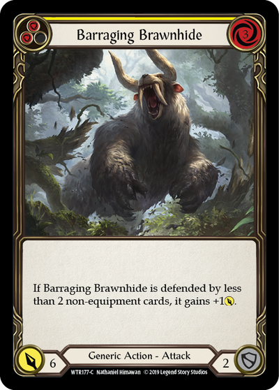 Barraging Brawnhide (Yellow) Alpha