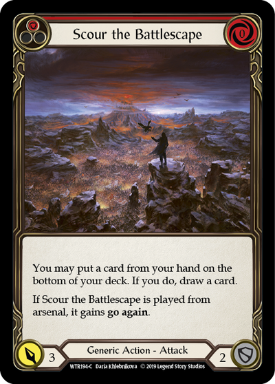 Scour the Battlescape (Red) Alpha