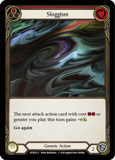 Sloggism (Red) Rainbow Foil Alpha