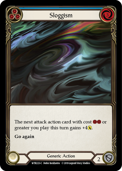 Sloggism (Blue) Rainbow Foil Alpha